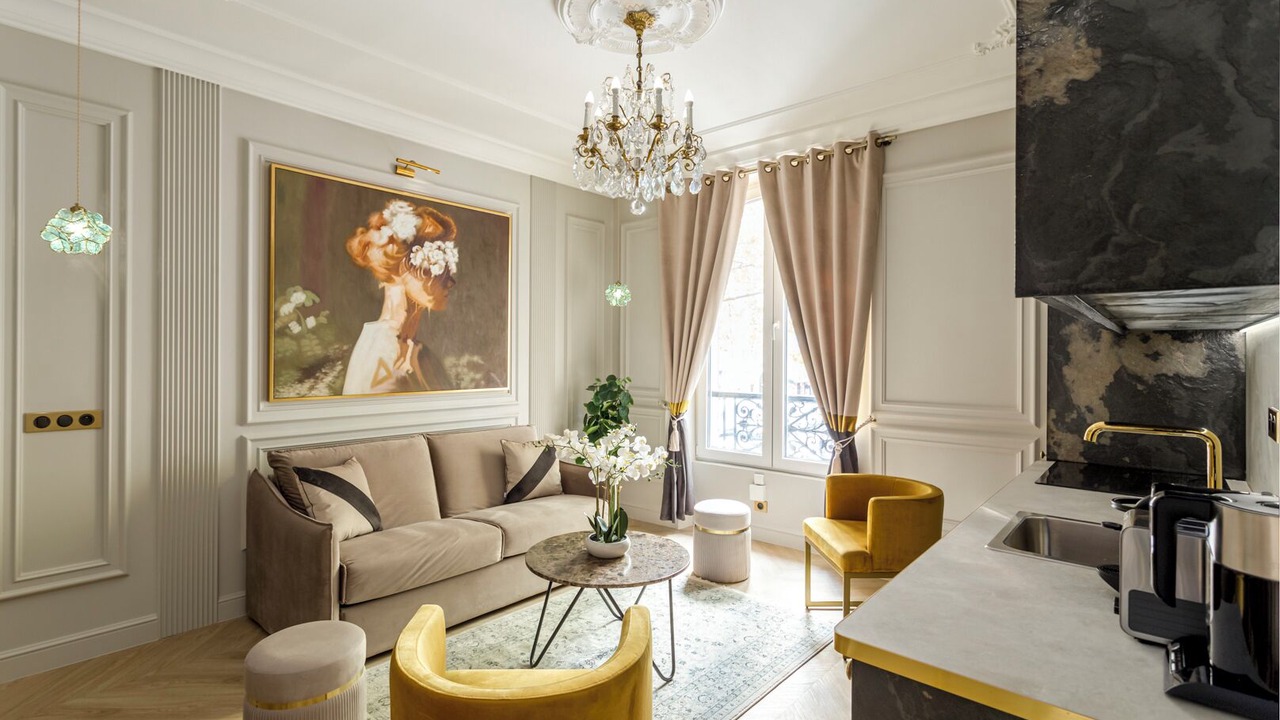 Photo of Livingroom in Quartier Sainte-Avoye