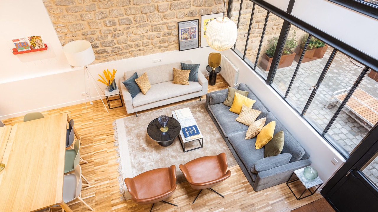 Photo of Livingroom in Quartier des Grandes-Carrieres
