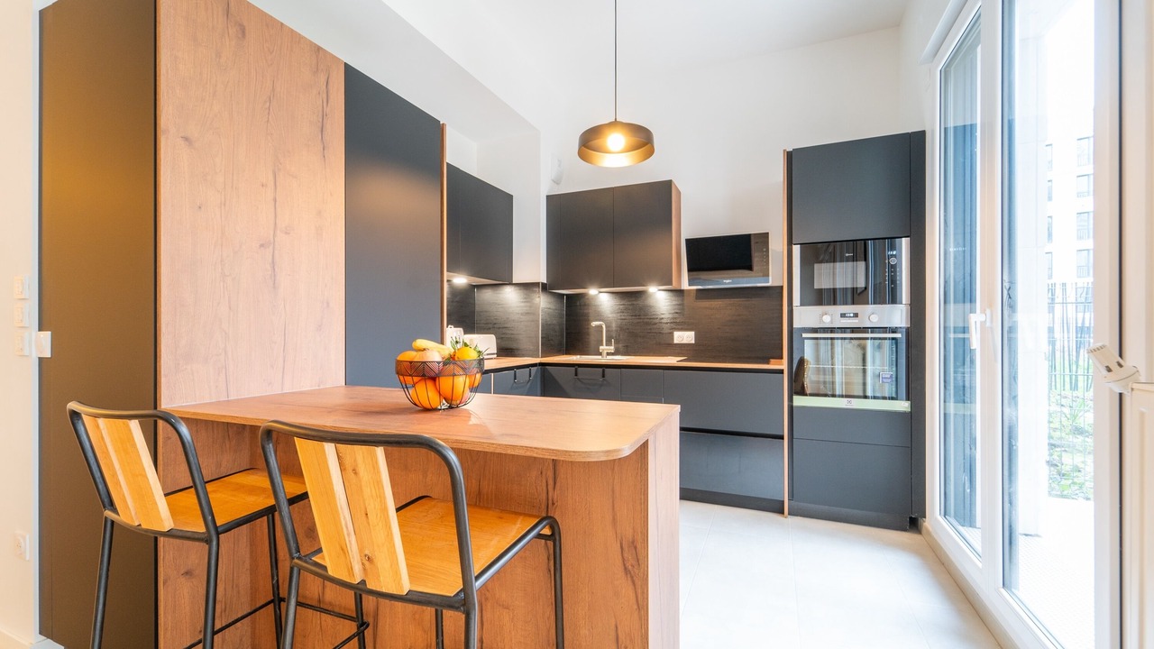 Photo of Kitchen in Zone d'amenagement concerte des Docks