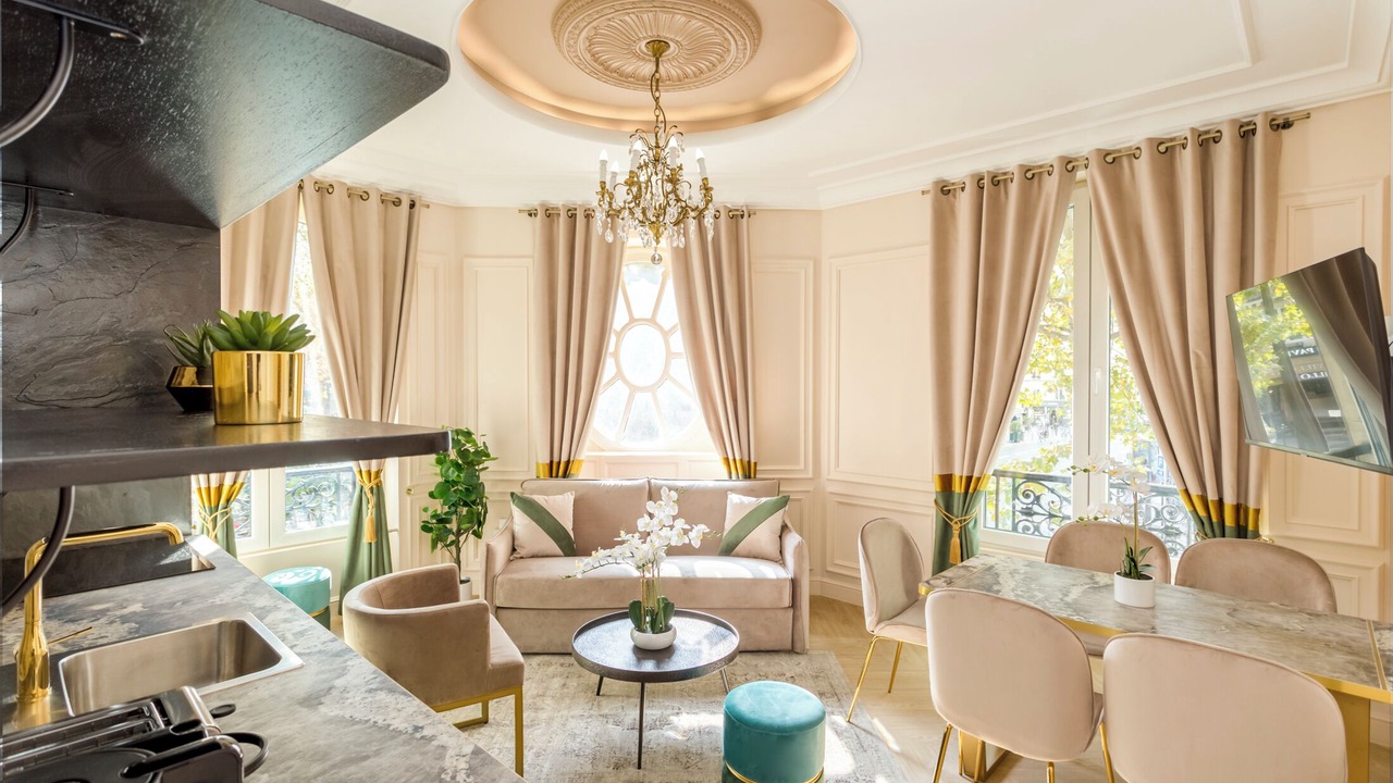 Photo of Livingroom in Quartier Sainte-Avoye