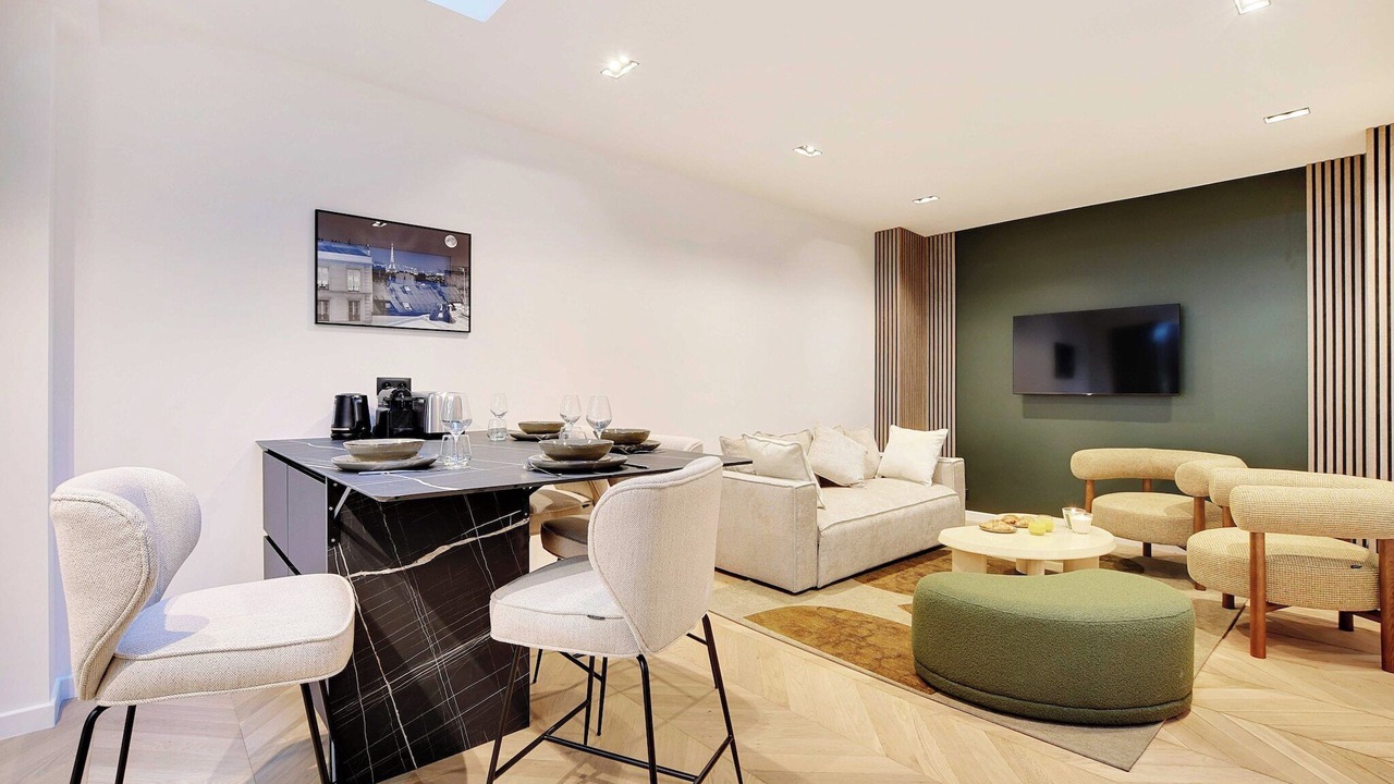 Photo of Livingroom in Quartier Sainte-Avoye