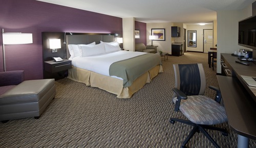 Suite, 1 King Bed with Sofa bed (Wet Bar)