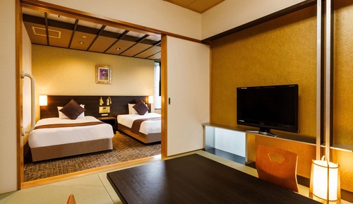 Special Japanese-Western style Room (With natural hot spring view bath) Non Smoking