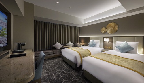 [Villa Fontaine Premier Haneda Airport] Deluxe Twin, C/I 6pm, Onsen ticket, Non Smoking