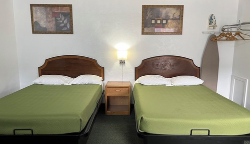 Standard Room, 2 Queen Beds, Smoking, Refrigerator & Microwave