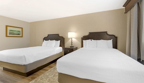 Standard Room, 2 Queen Beds, Non Smoking, Refrigerator & Microwave