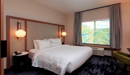 Room, 1 King Bed, Hearing Accessible (Roll-in Shower)