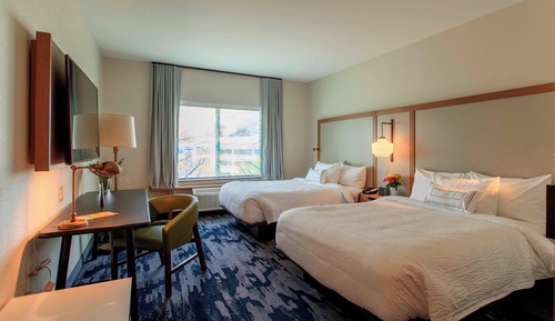 Room, 2 Queen Beds, Hearing Accessible (Accessible Bathtub)