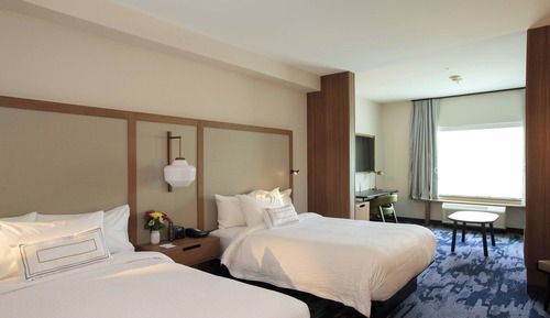 Suite, Multiple Beds, Hearing Accessible (Accessible Bathtub)