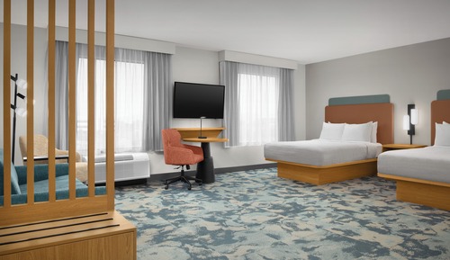 Studio Suite, 2 Queen Beds, Non Smoking