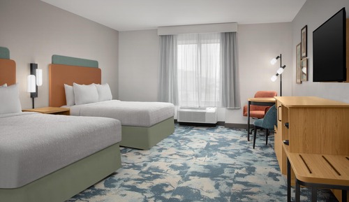 Room, 2 Queen Beds, Accessible, Bathtub (Mobility & Hearing)