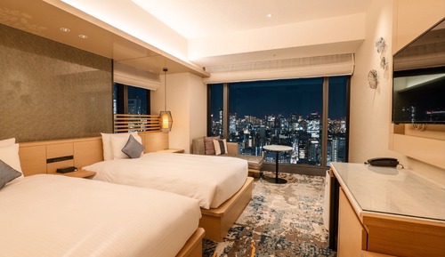 Deluxe Corner Twin Room for 2 guests, Max 2 Adults, 34sqm, Non Smoking