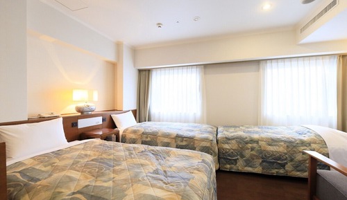 [2 people use] Triple Room, Non Smoking