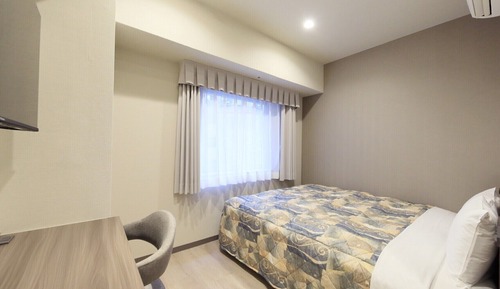 [2 people use] One Semidouble Bed, Non Smoking