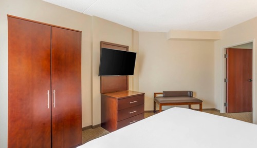 1-Bedroom Premier Suite | 1 King Bed + Sofa Bed | Separate Living Area | Sleeps 4 | Free Breakfast