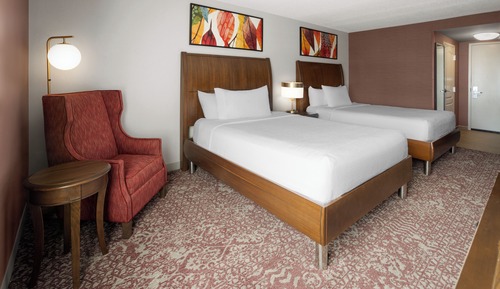 Two queen beds