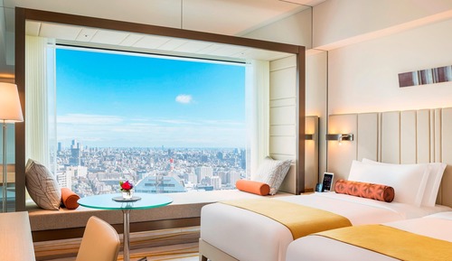 Club Deluxe Twin with Club Lounge Access