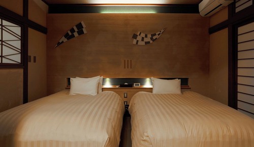 Japanese Western Style Room with Open-air bath, No elevator, Non-smoking