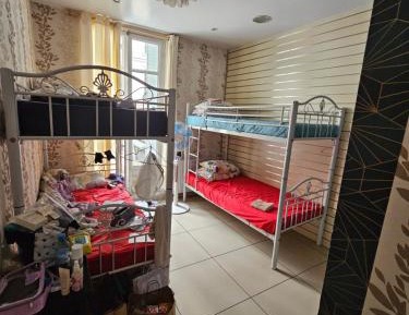 Bed in 4-Bed Male Dormitory Room
