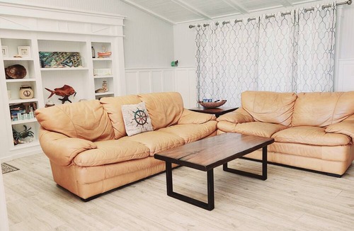 Indian River Estates Cottage | Cozy Waterfront Cottage w/ hot tub, dock & tiki